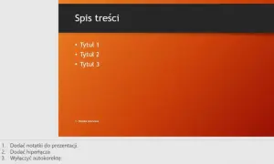 Jak zrobić spis treści w PowerPoint: krok po kroku do perfekcji