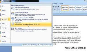 Jak zapisać plik Worda w PDF - proste metody i cenne wskazówki