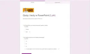 Jak zrobić quiz w PowerPoint i zaangażować uczestników prezentacji