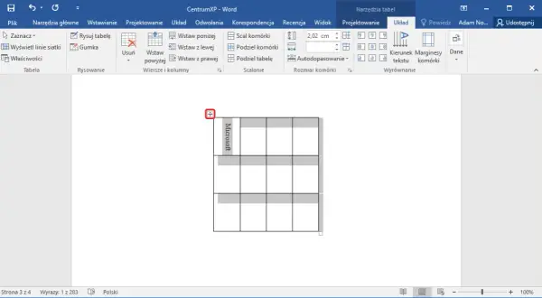 Jak obrócić tabelę w Wordzie i uniknąć problemów z formatowaniem