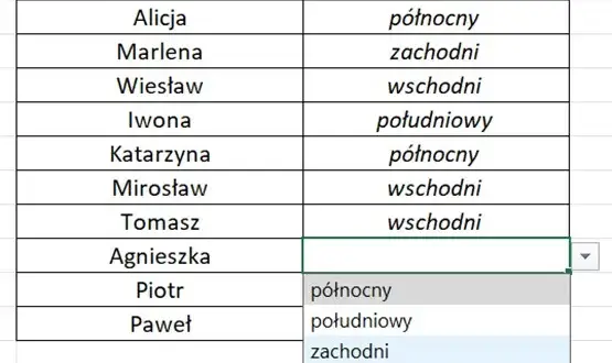 Jak zrobić listę rozwijaną w Excelu - uniknij najczęstszych błędów