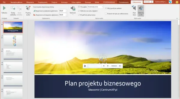 Jak wstawić podkład muzyczny w PowerPoint, aby zachwycić słuchaczy