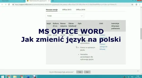 Jak zmienić język w Word - proste kroki, które musisz znać