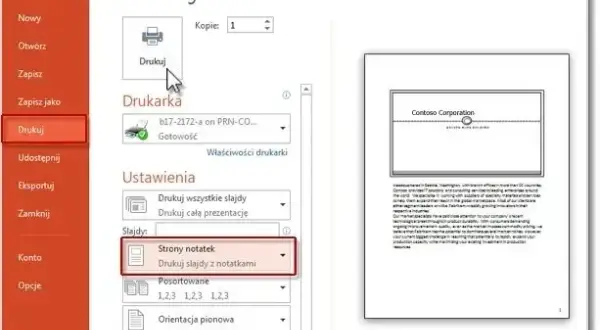 Jak wydrukować prezentację PowerPoint w 5 prostych krokach i zaoszczędzić tusz