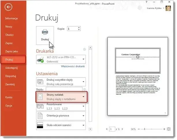 Jak wydrukować prezentację PowerPoint w 5 prostych krokach i zaoszczędzić tusz