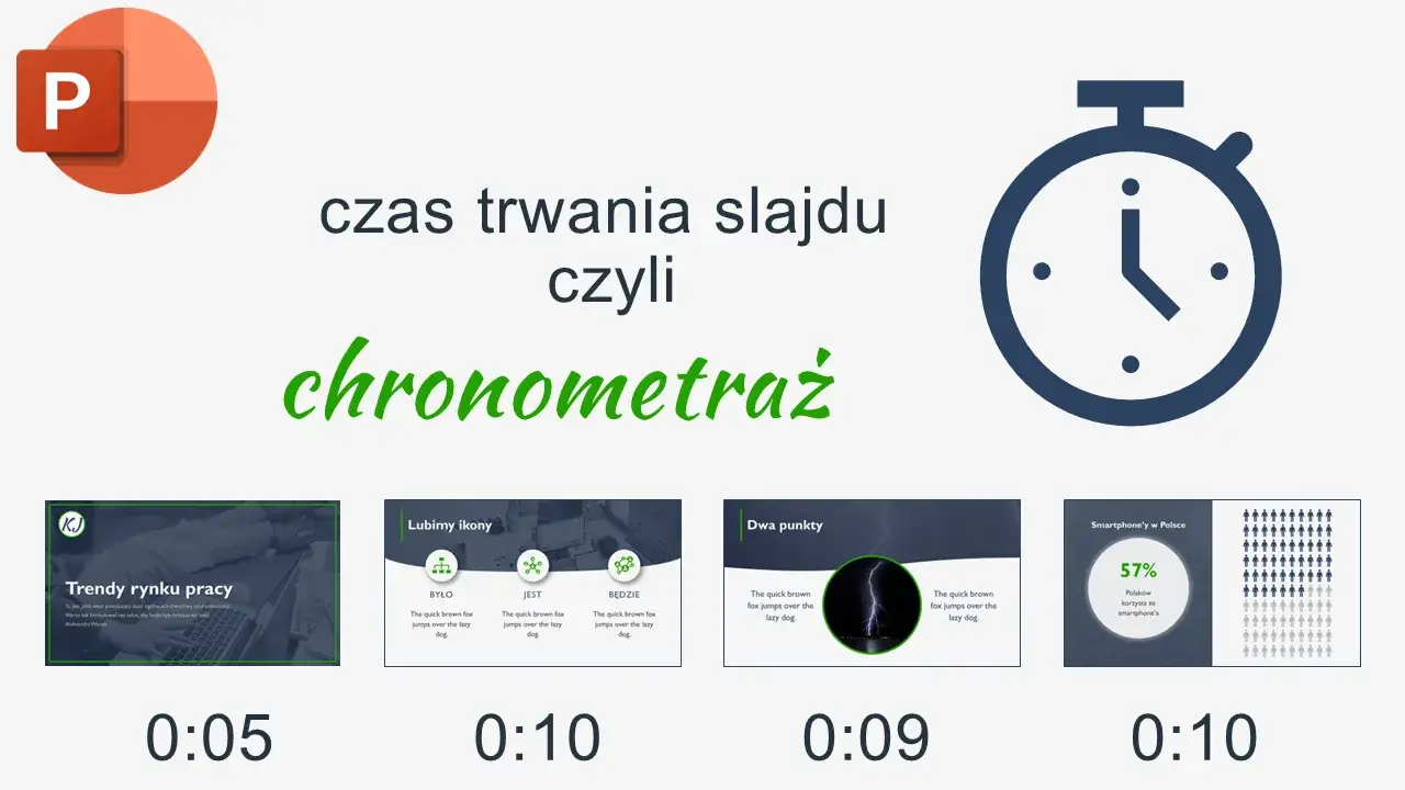 Zdjęcie Jak ustawić czas slajdu w PowerPoint, aby prezentacja była płynna i efektowna
