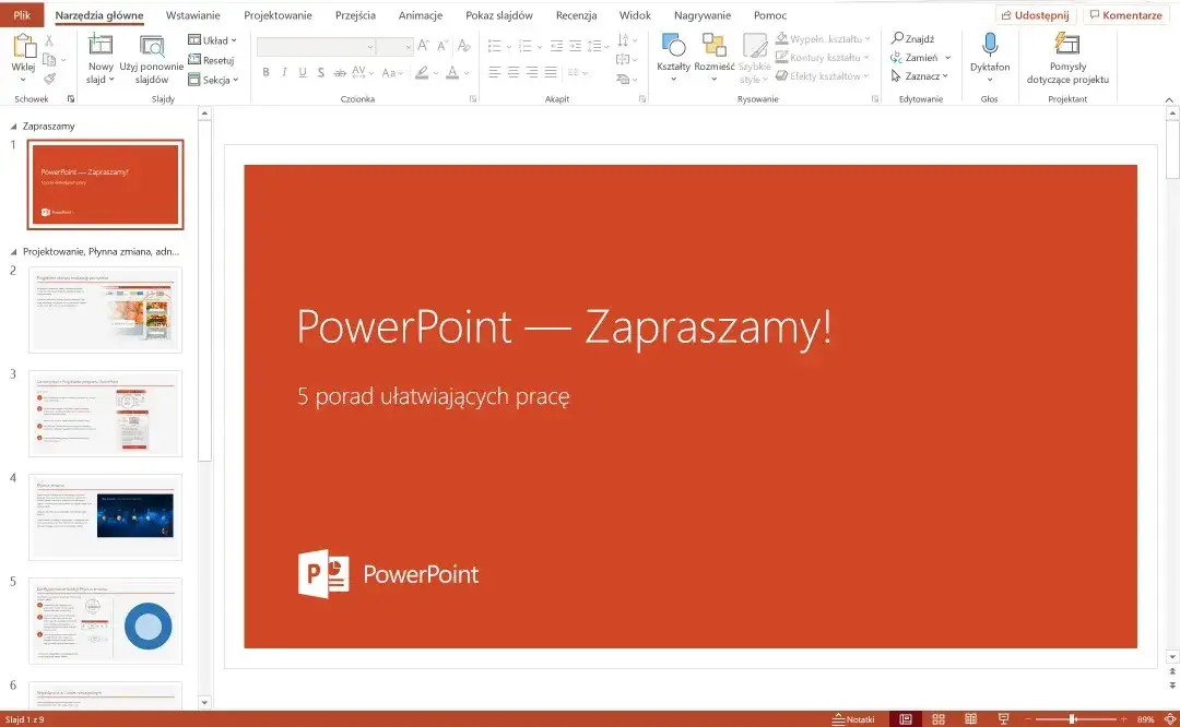 Zdjęcie Jak wydrukować prezentację PowerPoint w 5 prostych krokach i zaoszczędzić tusz