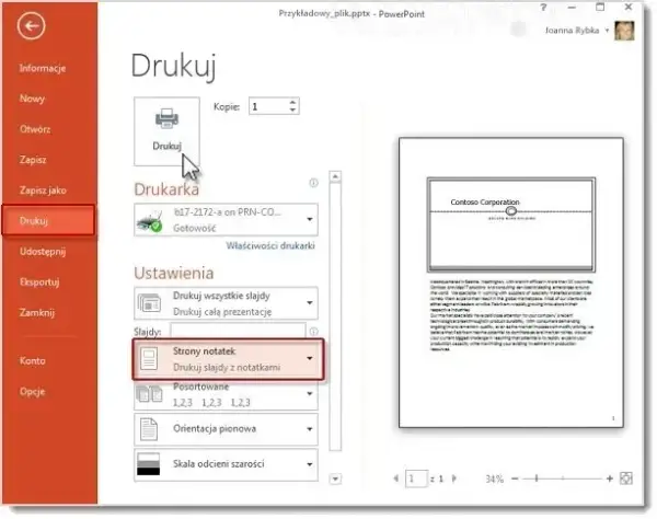 Jak wydrukować prezentację PowerPoint w 5 prostych krokach i zaoszczędzić tusz