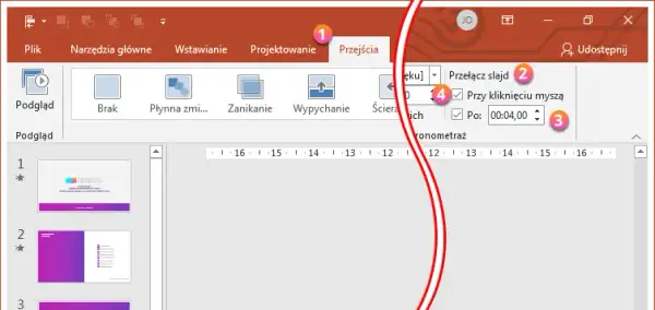 Jak ustawić czas slajdu w PowerPoint, aby prezentacja była płynna i efektowna